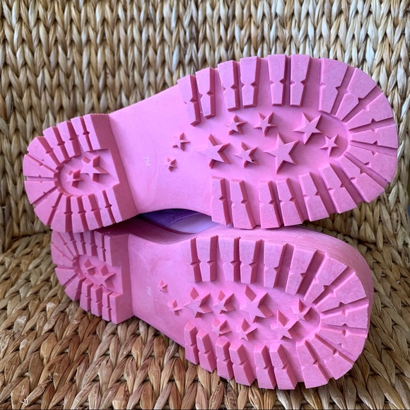 New Sugar Thrillz Bubblegum Party combat Boots - Picture 7 of 12